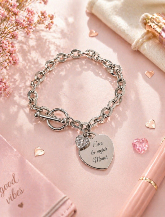 Pulsera Corazón Radiante