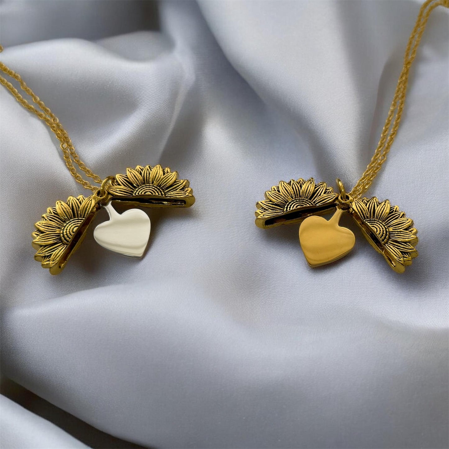Collar Girasol "Mensaje Secreto"